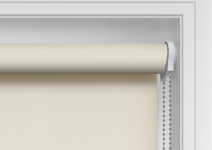 Ajanta (Blackout), Cream - Twist&Fit Roller Blind - Image 11